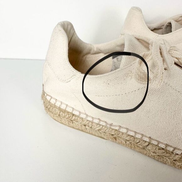 STAUD Cream Espadrille Sneakers - Picture 7 of 9